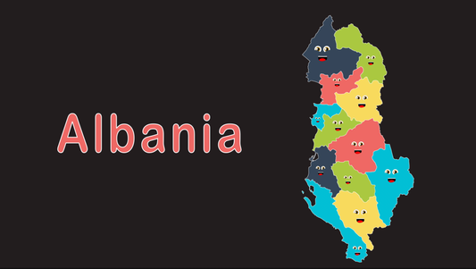 Albania Coloring Sheet