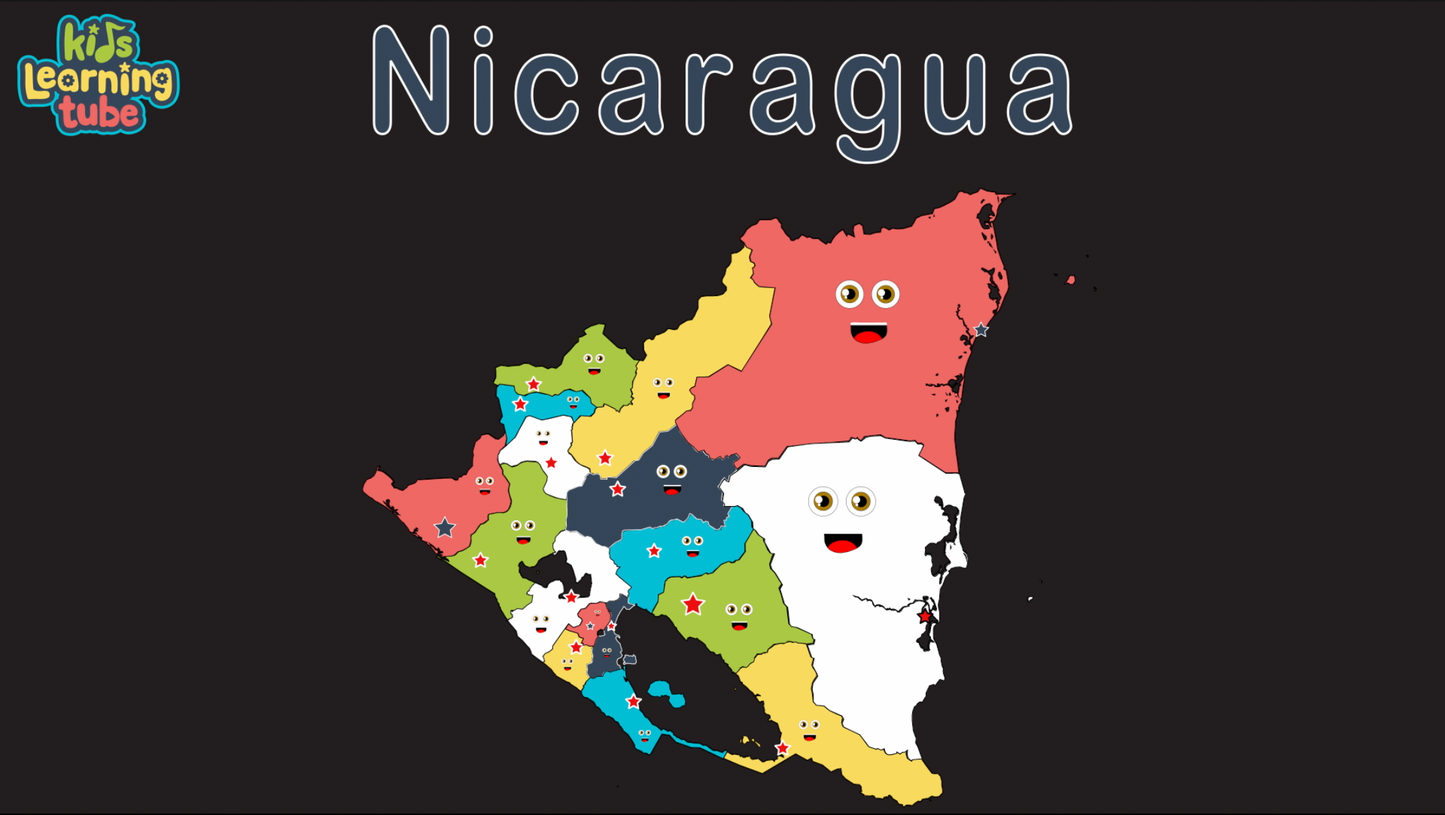 Nicaragua Coloring Sheet