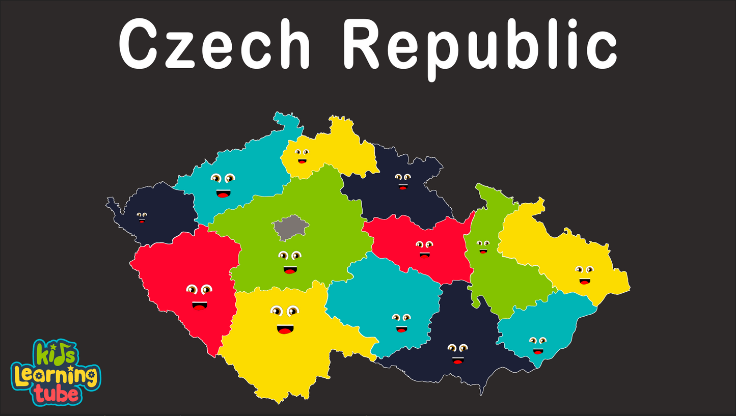 Czech Republic Coloring Sheet