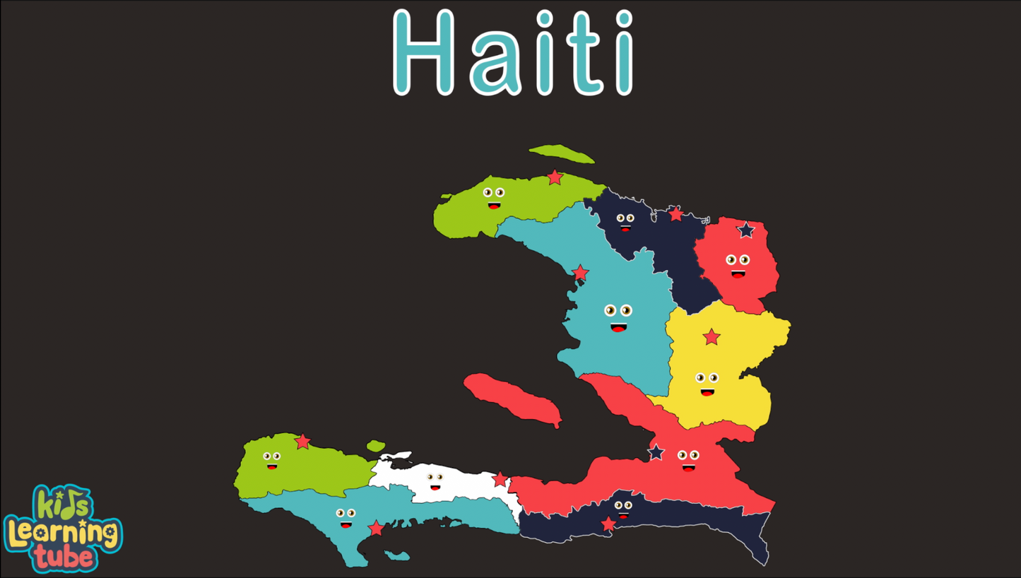 Haiti Coloring Sheet