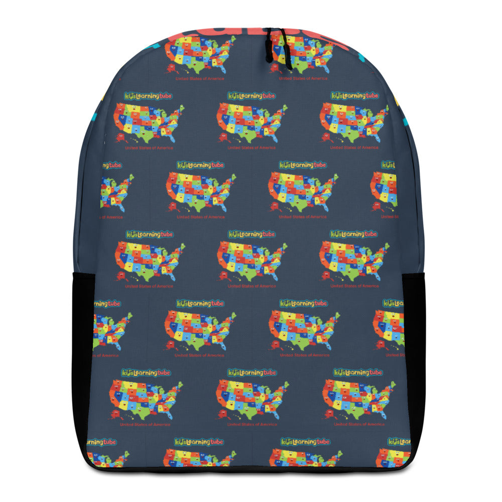 50 States Minimalist Backpack