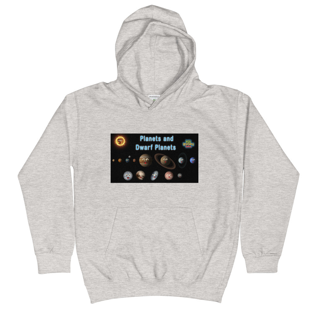 8 Planets and 5 Dwarf Planets - Kids Hoodie