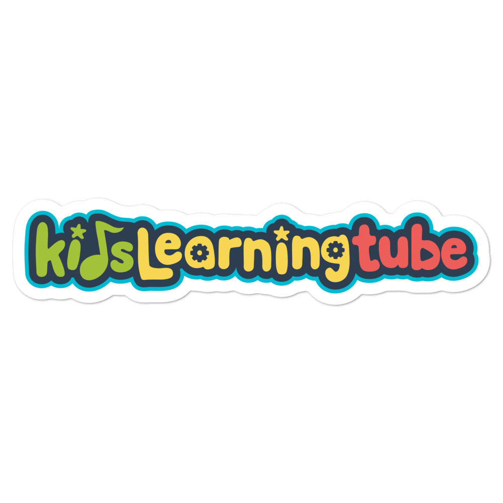 Kids Learning Tube Bubble-free stickers