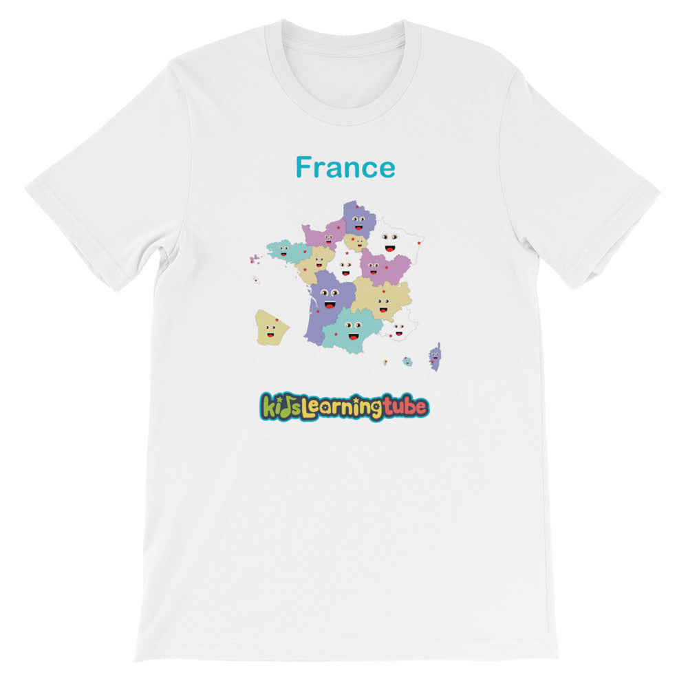 'France' Adult Unisex Short Sleeve T-Shirt