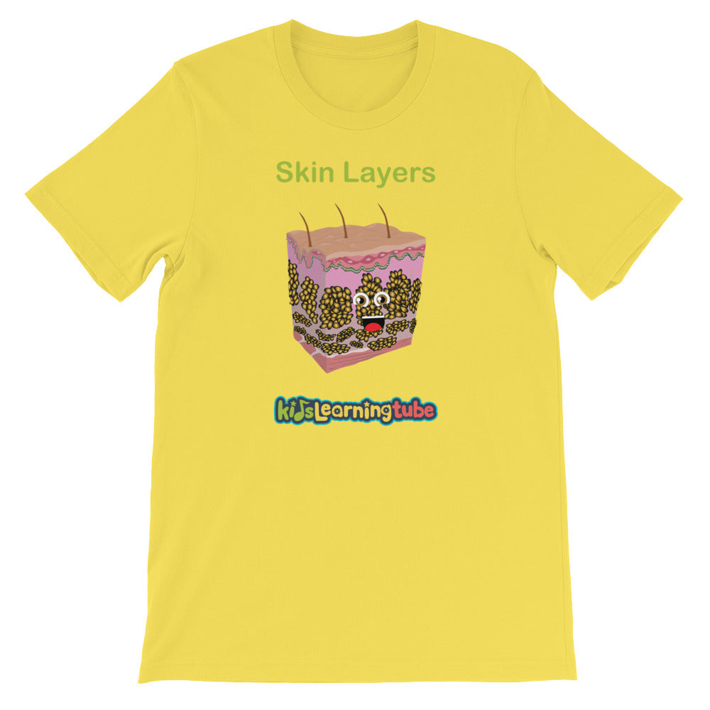 'Skin Layers' Adult Unisex Short-Sleeve T-Shirt