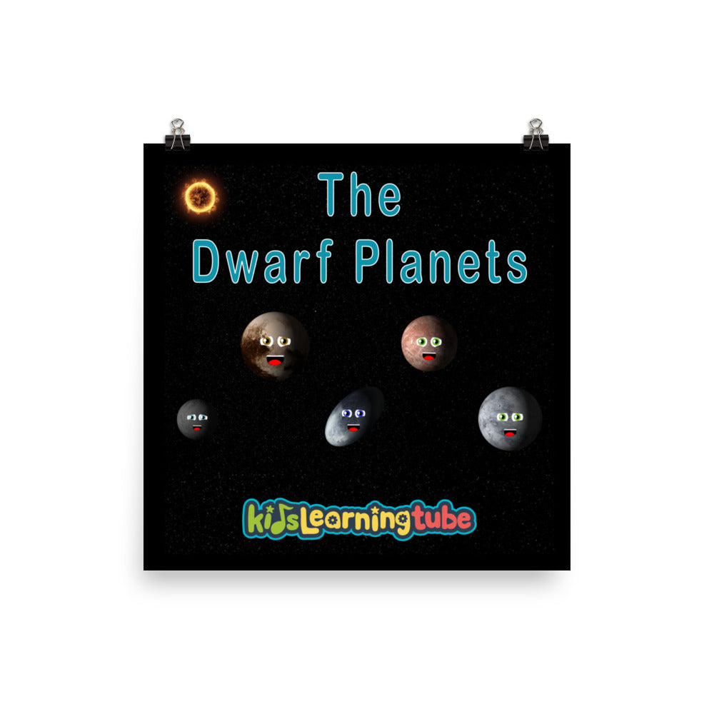 Dwarf Planets Poster