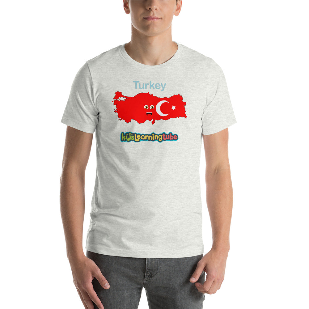 Turkey Short-Sleeve Unisex T-Shirt – Kids Tube