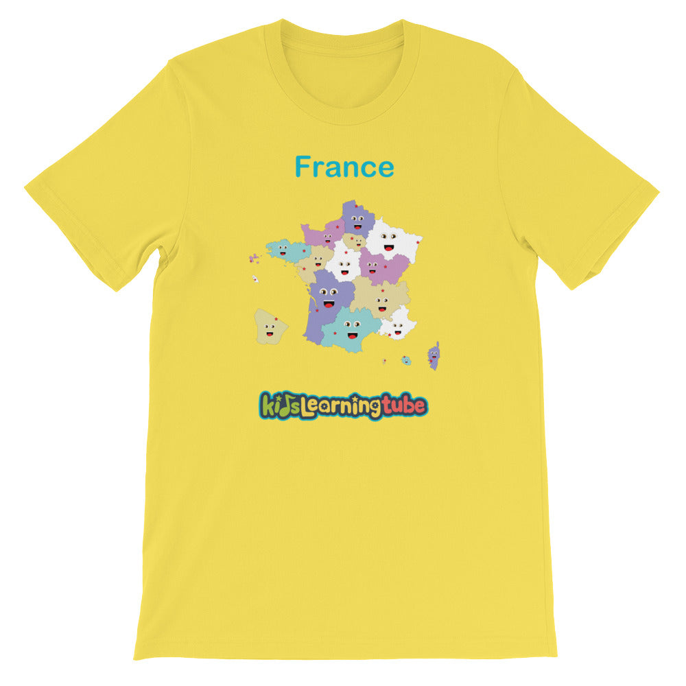 'France' Adult Unisex Short Sleeve T-Shirt