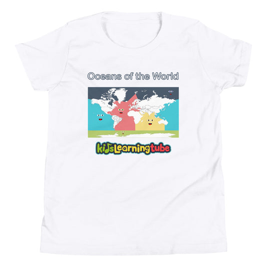 Oceans of the World - Youth Short Sleeve T-Shirt