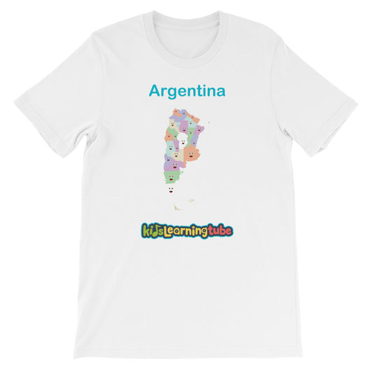 'Argentina' Adult Unisex Short Sleeve T-Shirt