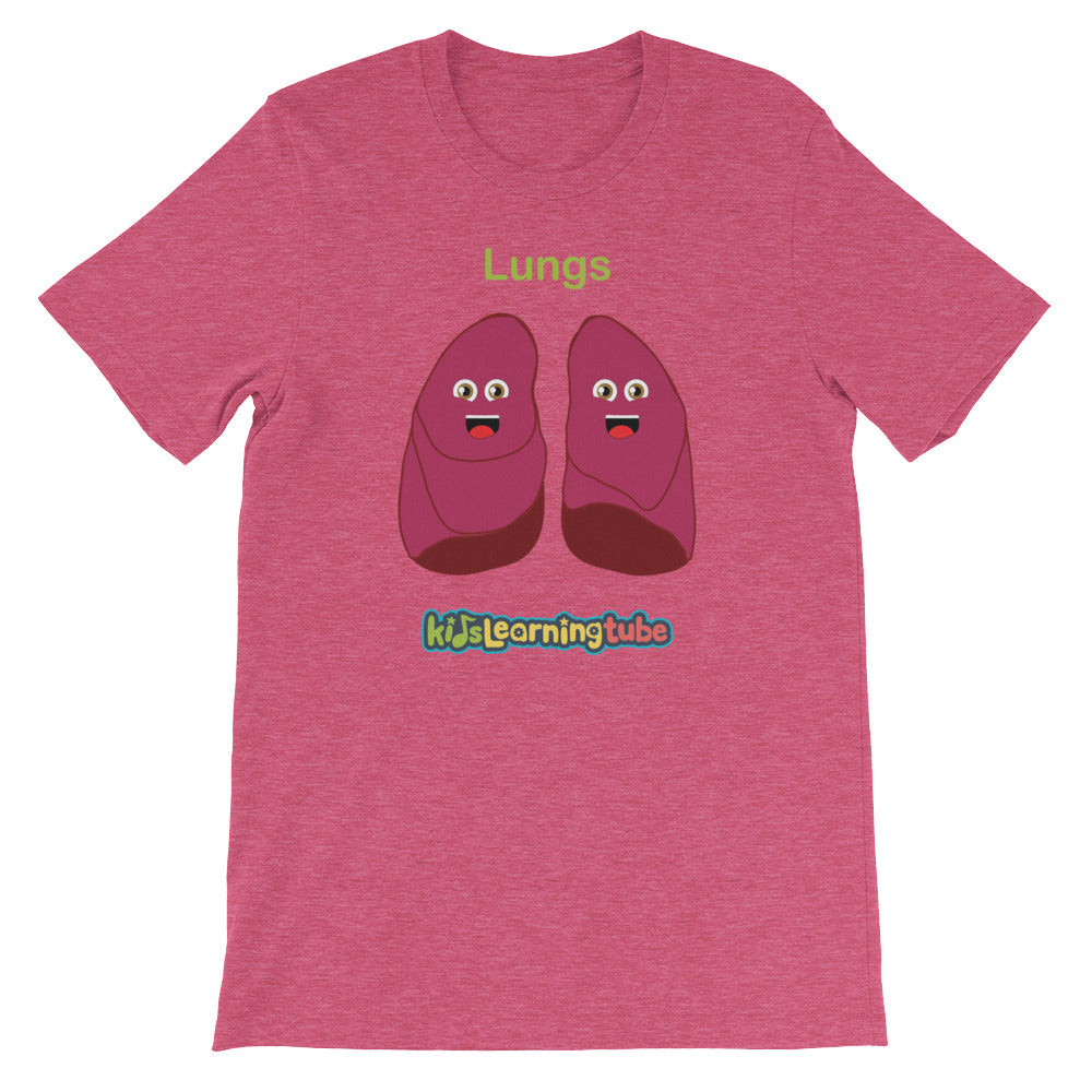 'Lungs' Adult Unisex Short-Sleeve T-Shirt