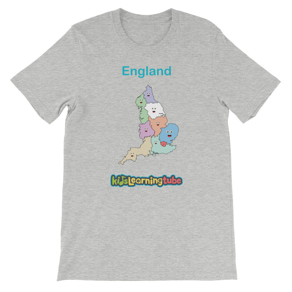 'England' Adult Unisex Short Sleeve T-Shirt