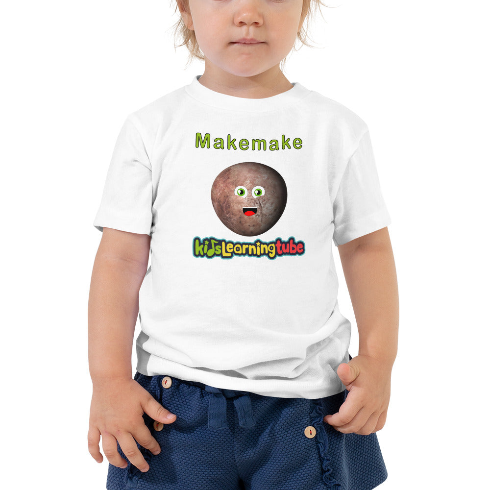 Makemake - Bella + Canvas 3001T Toddler Short Sleeve Tee with Tear Away Label