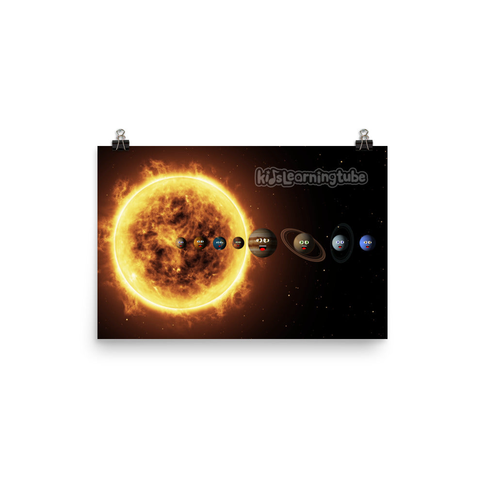 'Solar System' Poster
