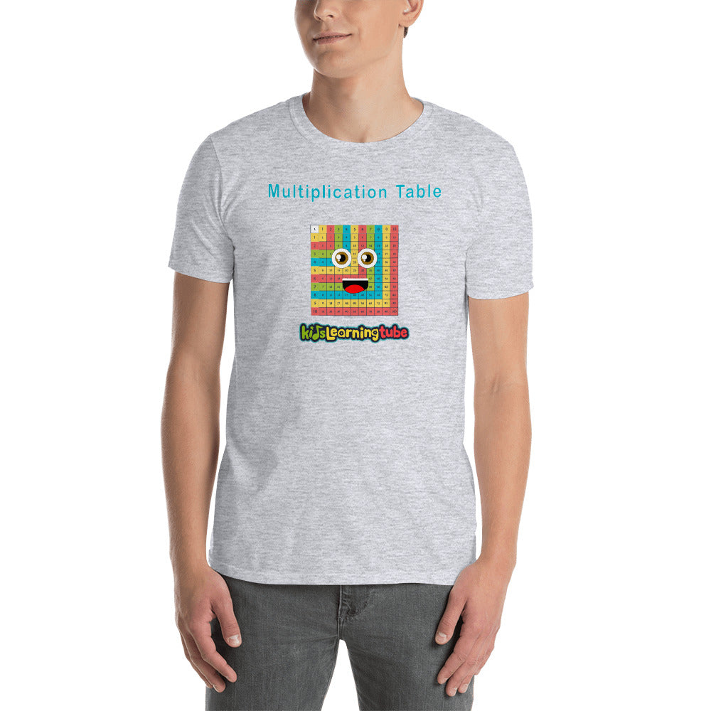 Multiplication Table - Short-Sleeve Unisex T-Shirt