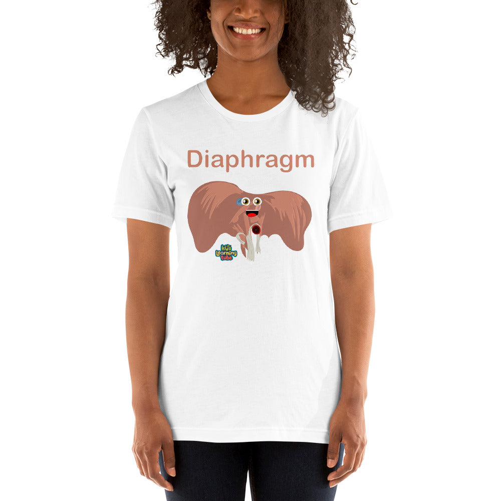 Diaphragm - Womans Short-Sleeve Unisex T-Shirt