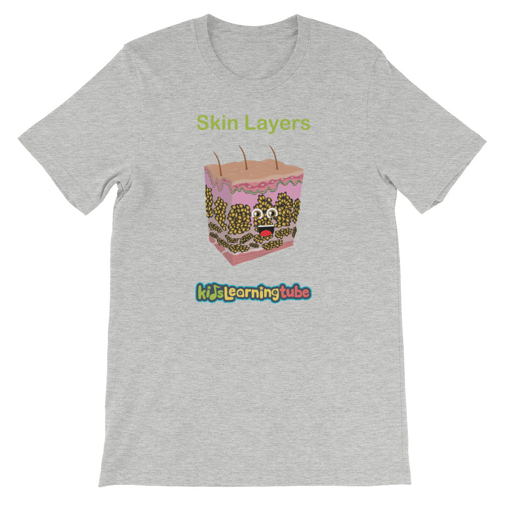 'Skin Layers' Adult Unisex Short-Sleeve T-Shirt