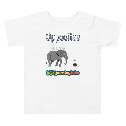 Opposites - Toddler Short Sleeve Tee