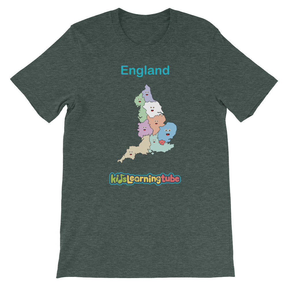 'England' Adult Unisex Short Sleeve T-Shirt