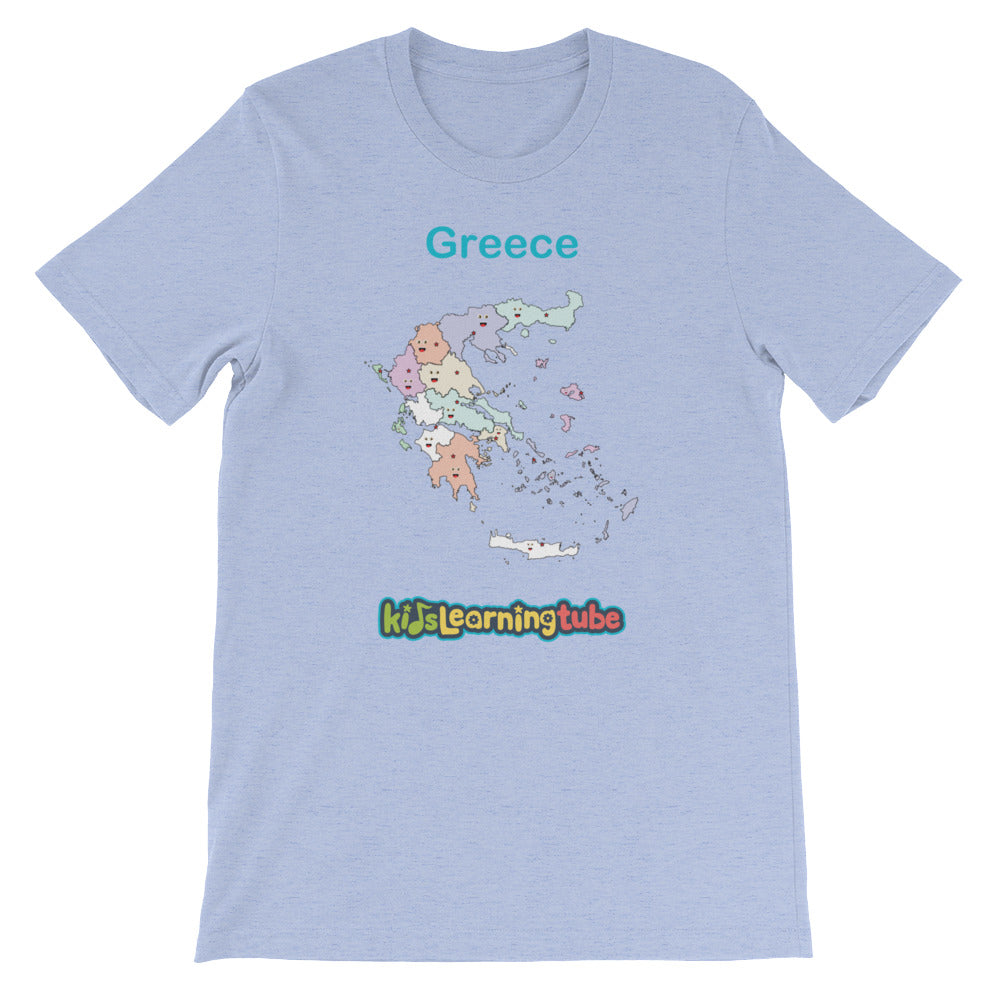 'Greece' Adult Unisex Short Sleeve T-Shirt