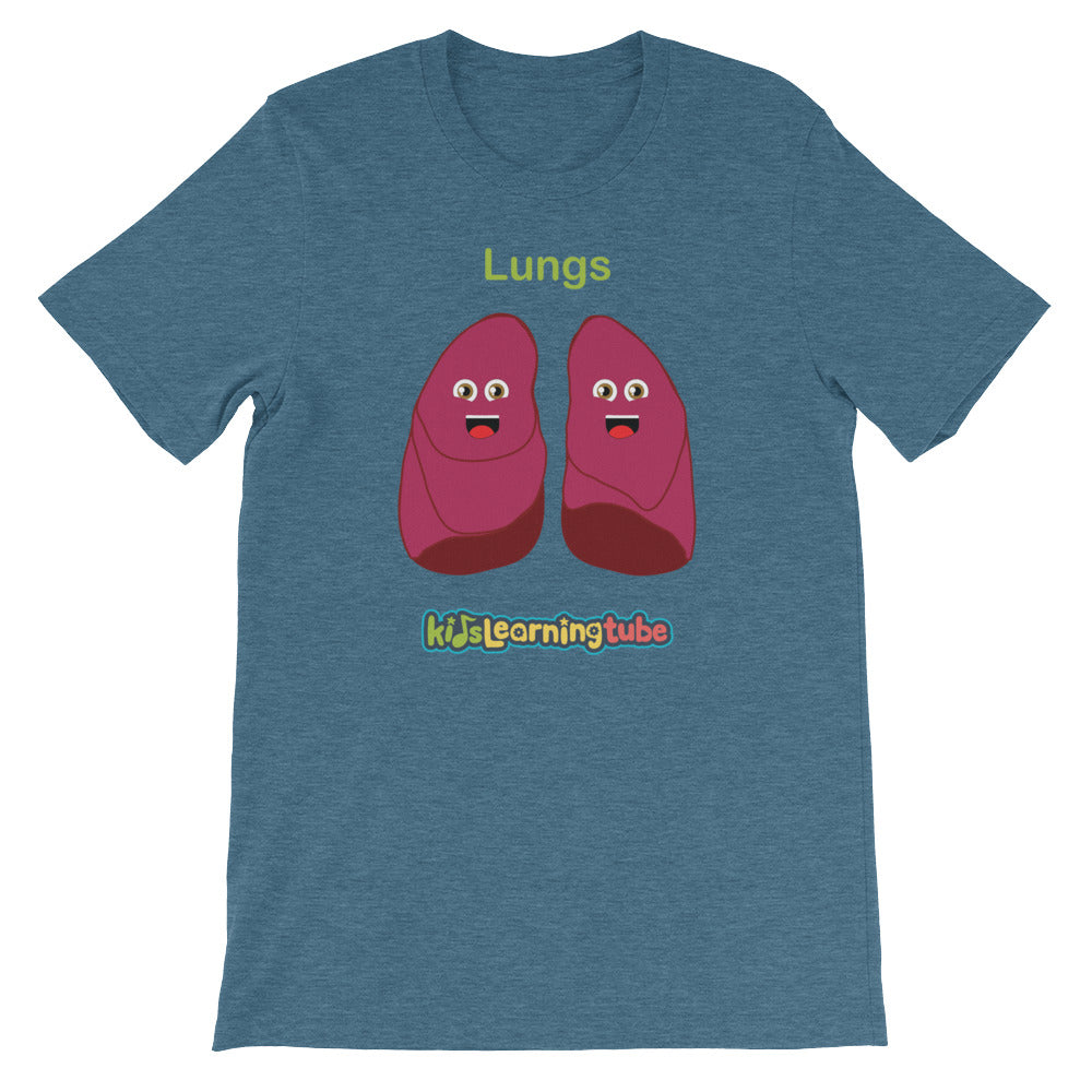 'Lungs' Adult Unisex Short-Sleeve T-Shirt