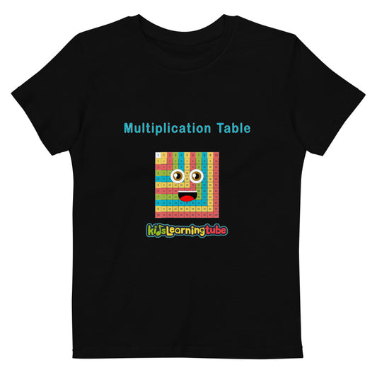 Multiplication Table - Organic cotton kids t-shirt