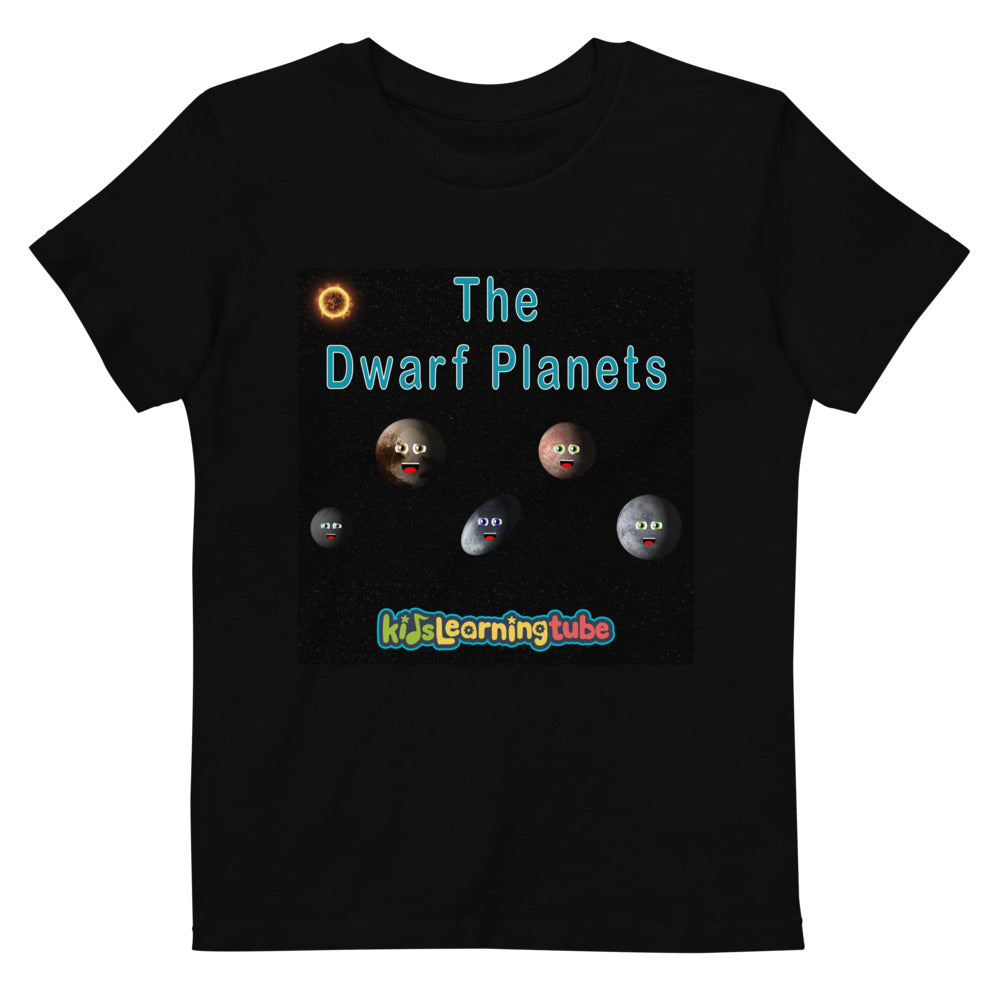 Dwarf Planets Organic cotton kids t-shirt – Kids Learning Tube