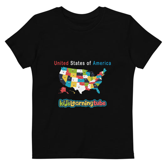 50 States - Organic cotton kids t-shirt