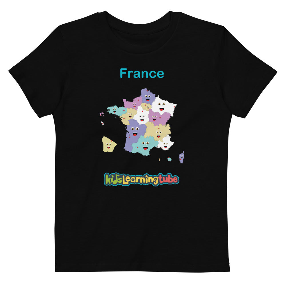 France  Organic cotton kids t-shirt