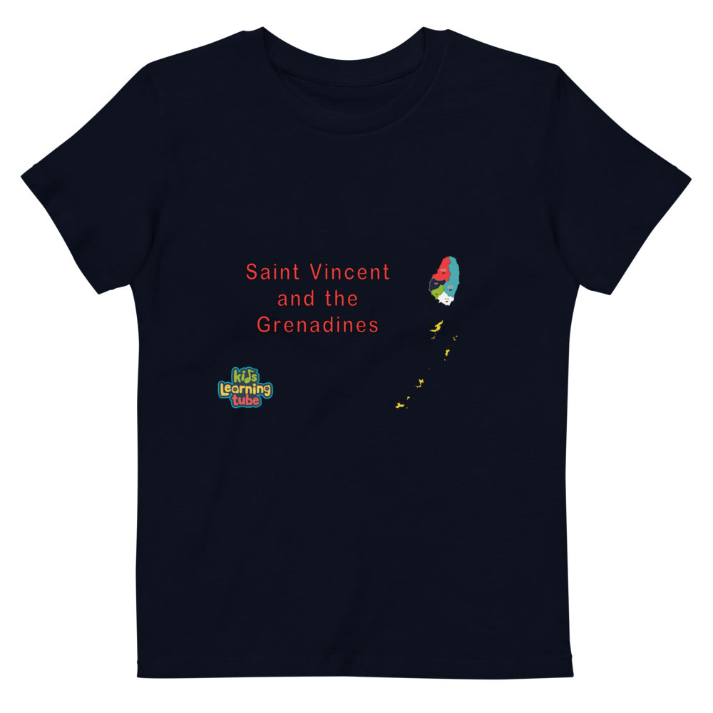 Saint Vincent and the Grenadines - Organic cotton kids t-shirt