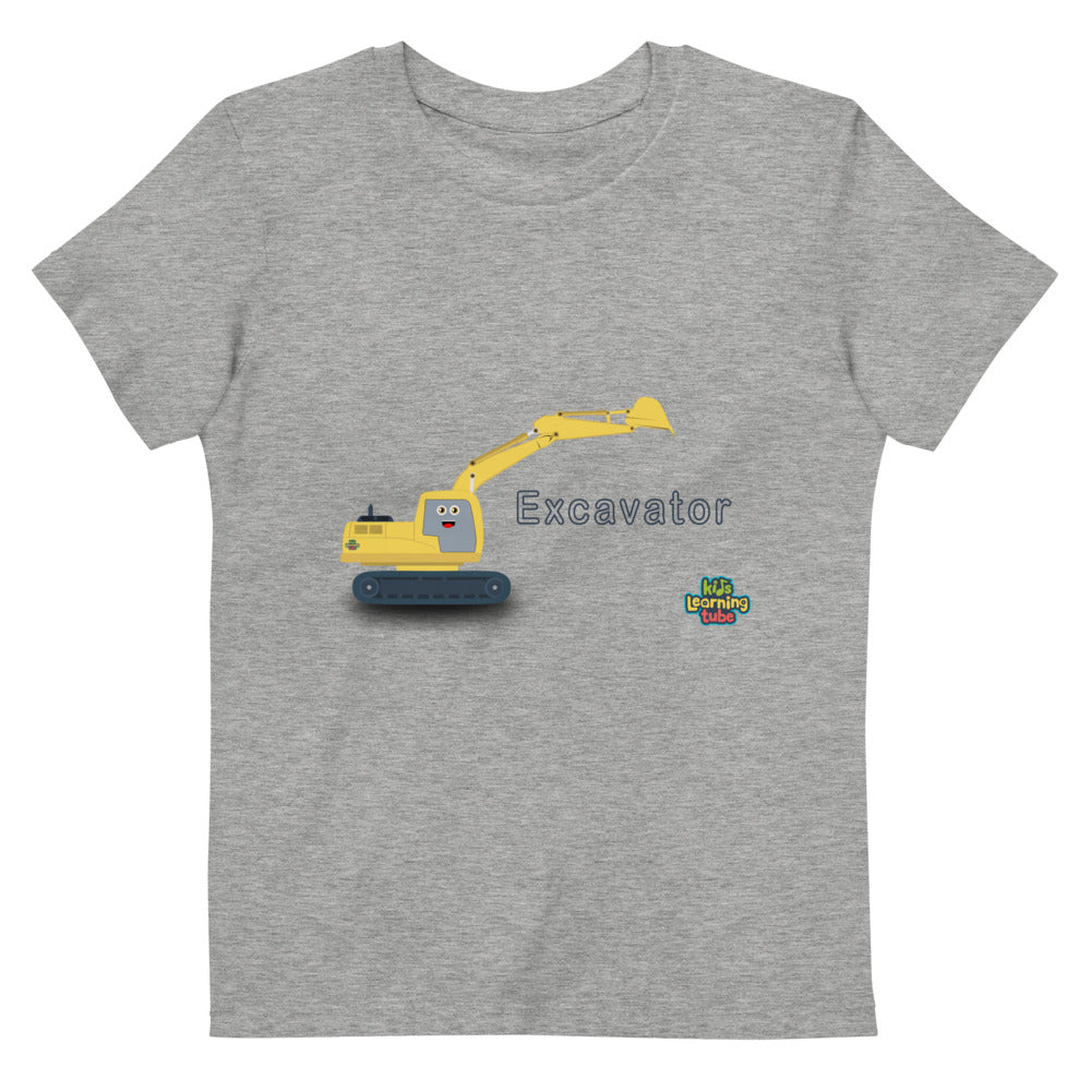 Excavator - Organic cotton kids t-shirt