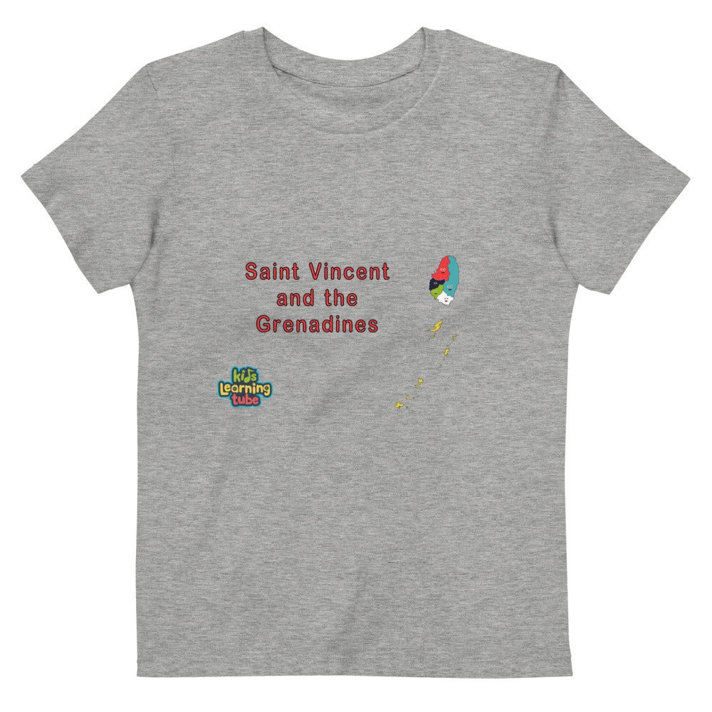 Saint Vincent and the Grenadines - Organic cotton kids t-shirt