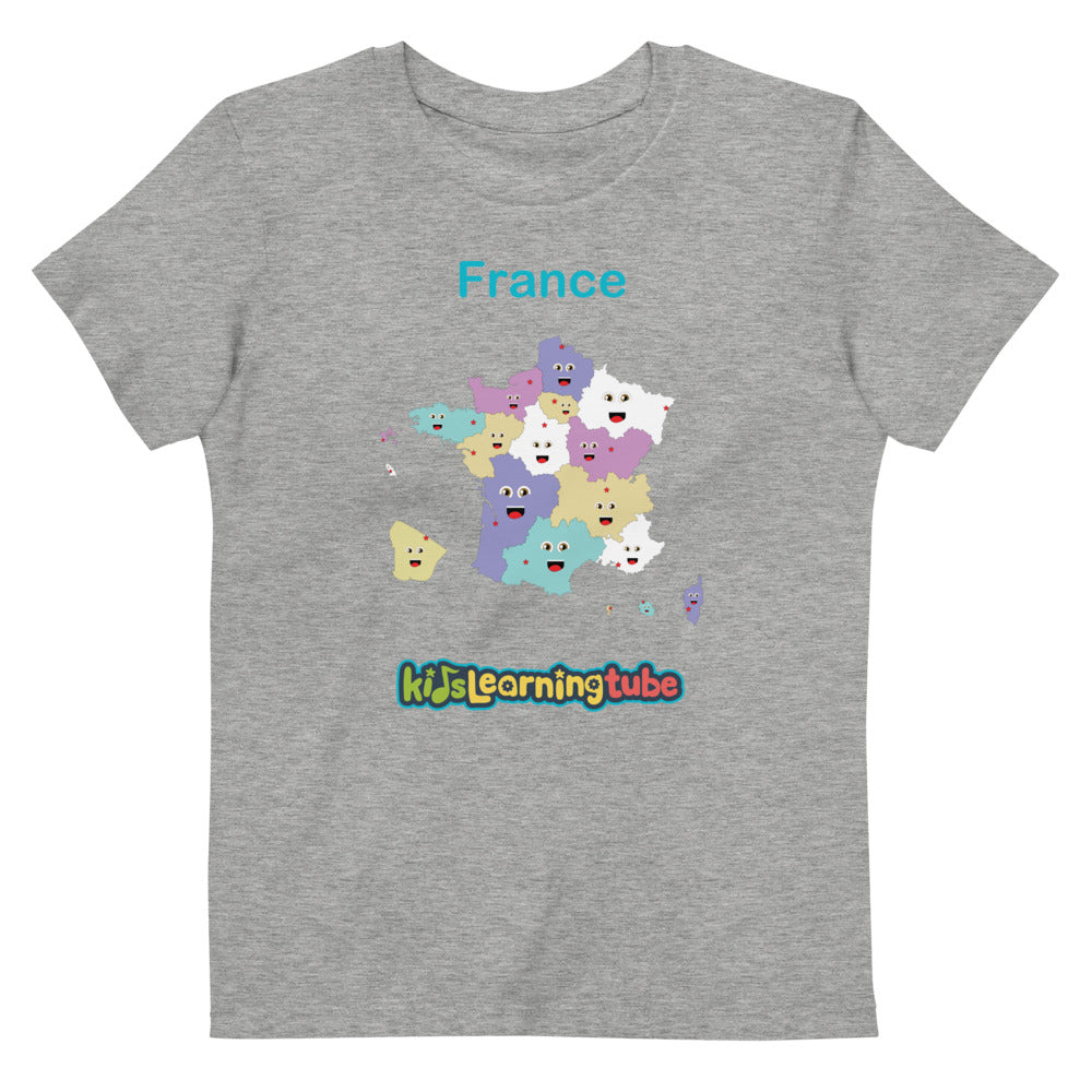 France  Organic cotton kids t-shirt