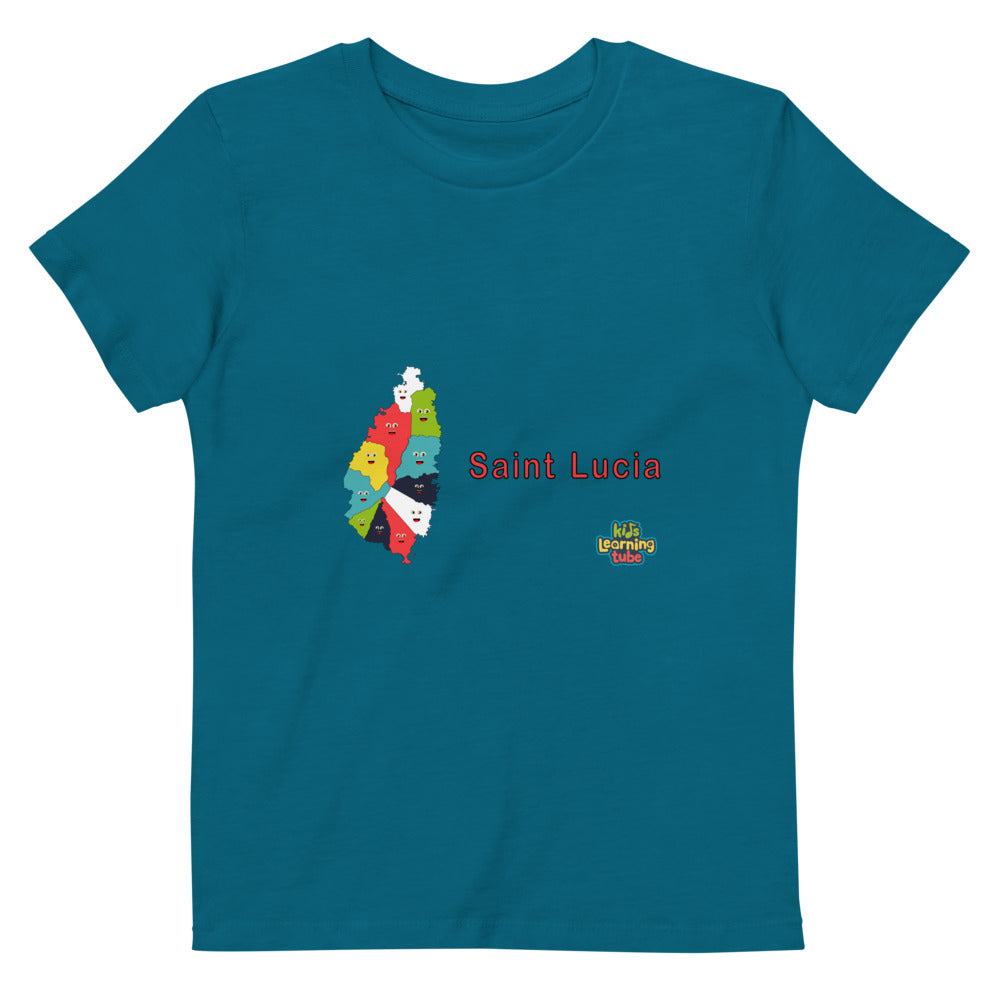 Saint Lucia - Organic cotton kids t-shirt