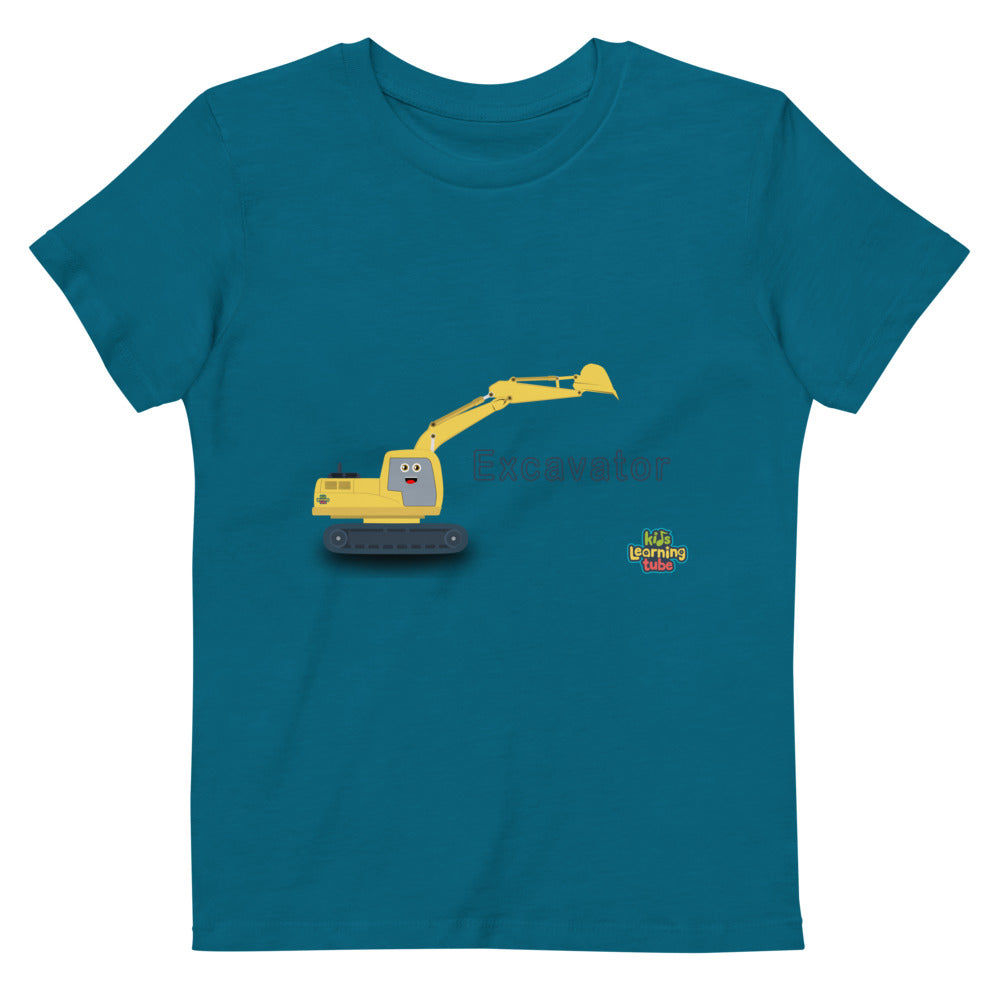 Excavator - Organic cotton kids t-shirt