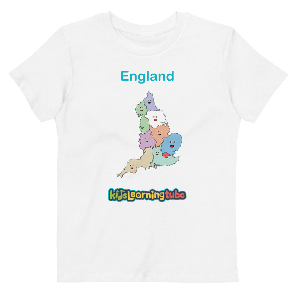 England Organic cotton kids t-shirt