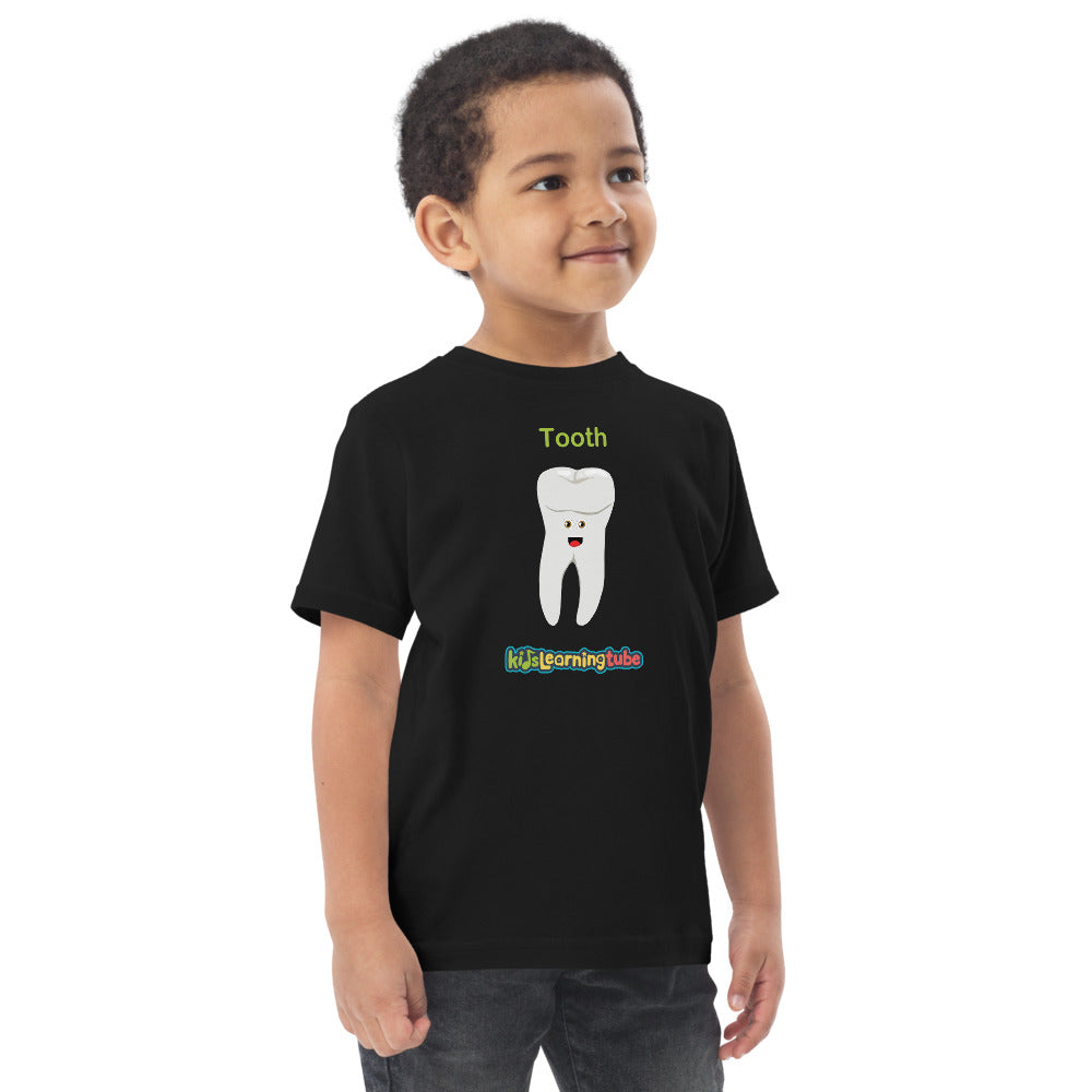 Tooth - Toddler jersey t-shirt