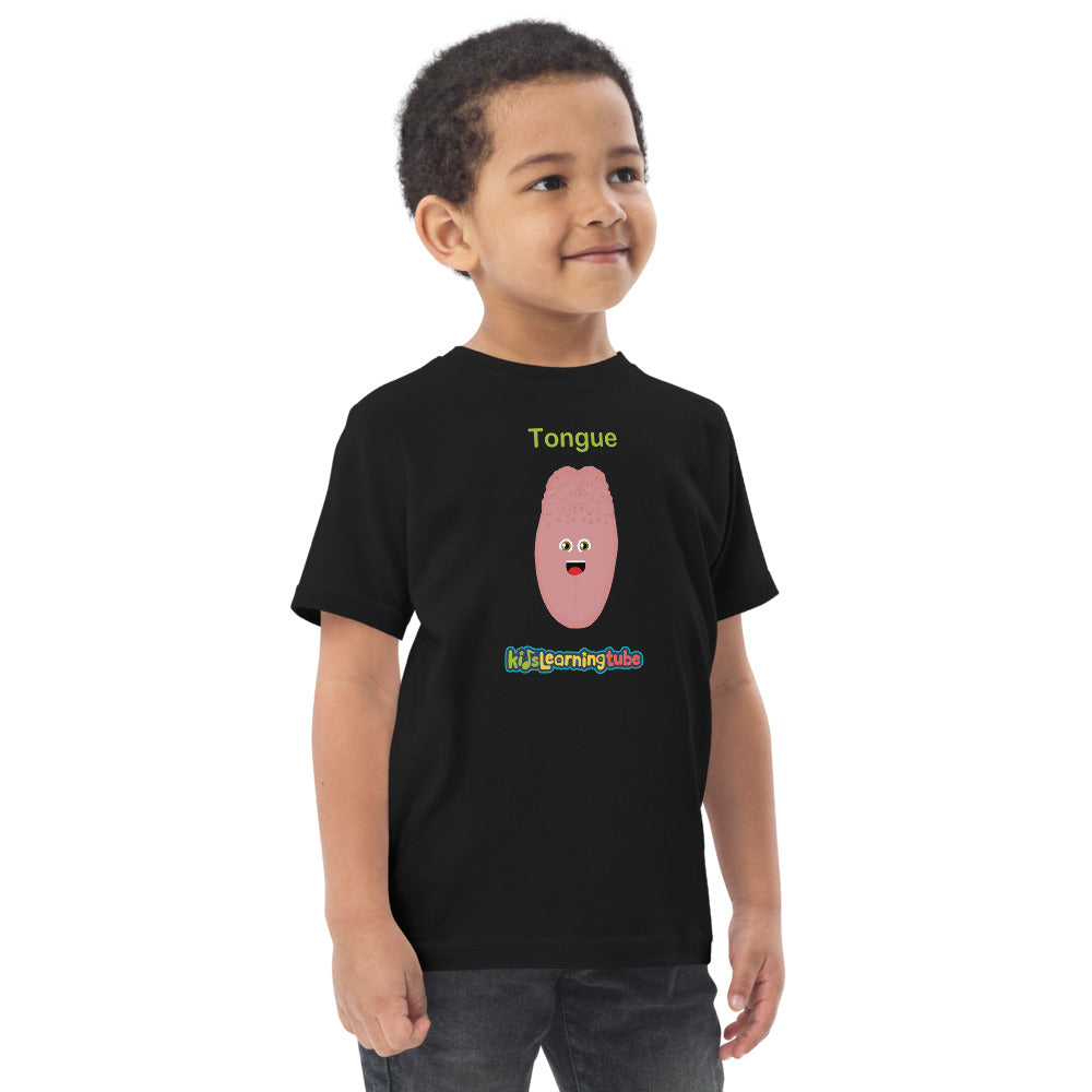 Tongue - Toddler jersey t-shirt