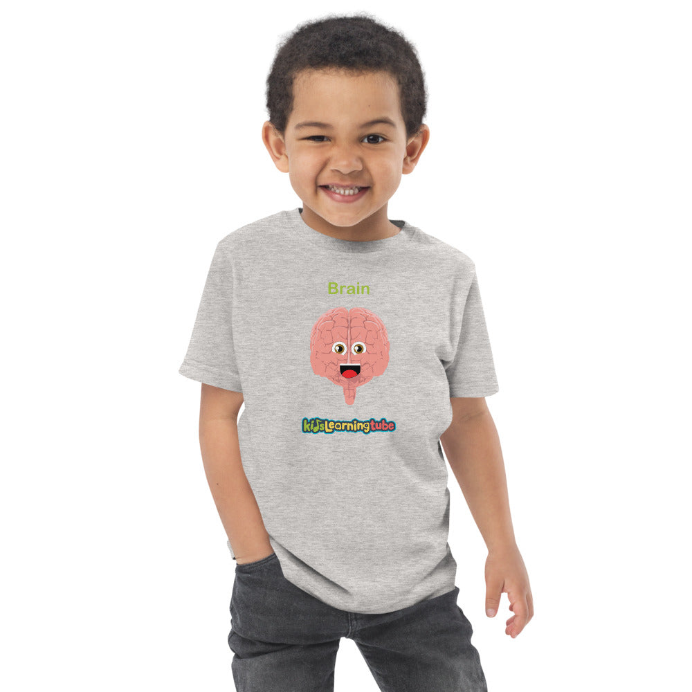 Brain - Toddler jersey t-shirt