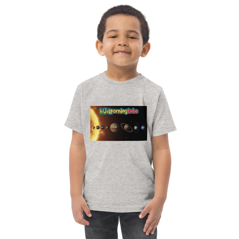 Solar System Toddler jersey t-shirt