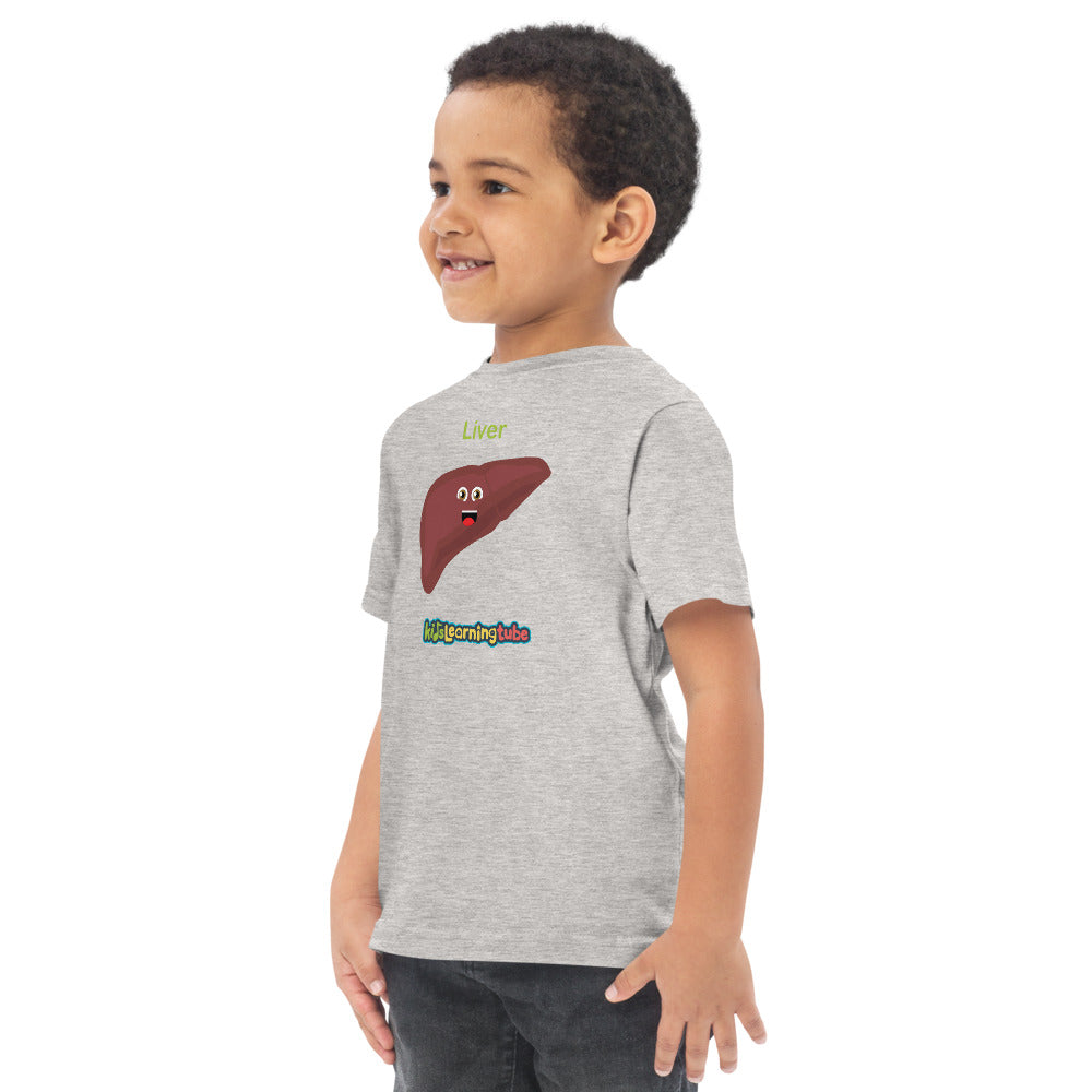 Liver - Toddler jersey t-shirt