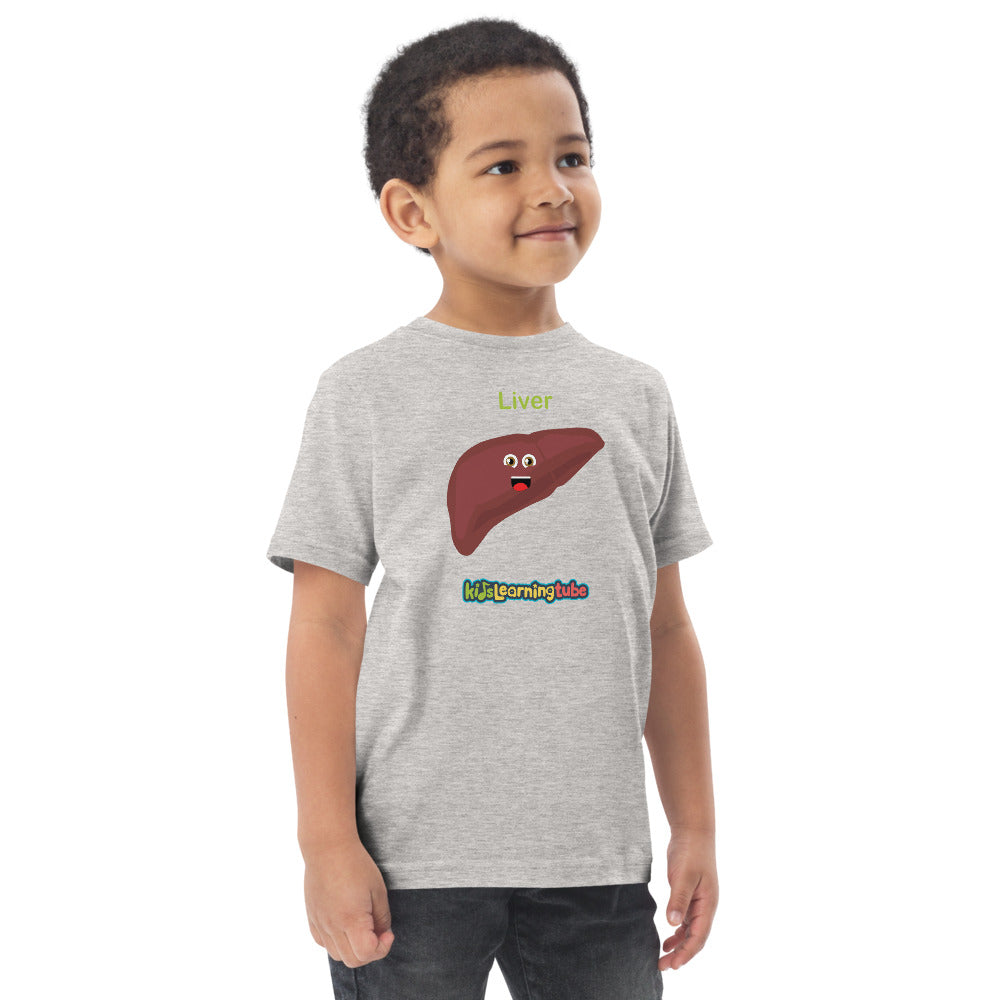 Liver - Toddler jersey t-shirt