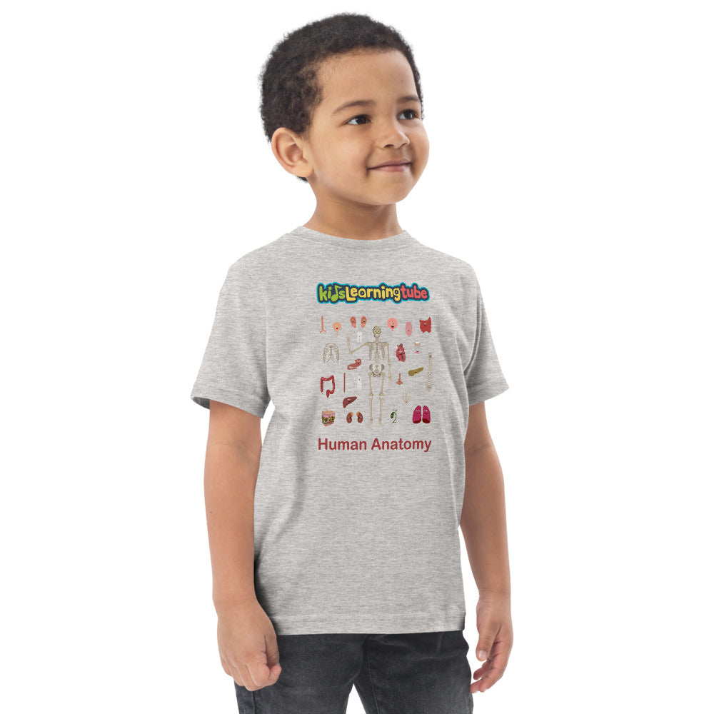 Human Anatomy - Toddler jersey t-shirt