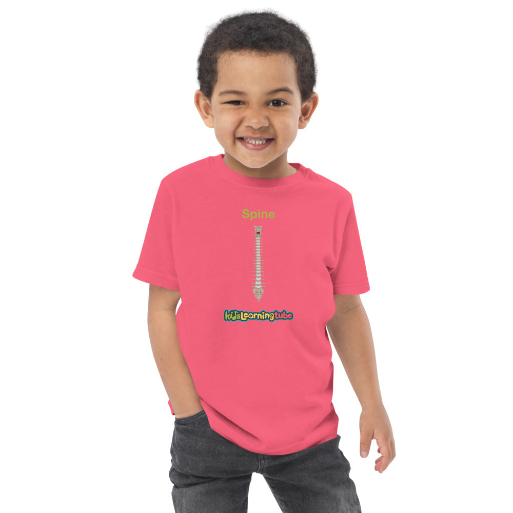 Spine - Toddler jersey t-shirt