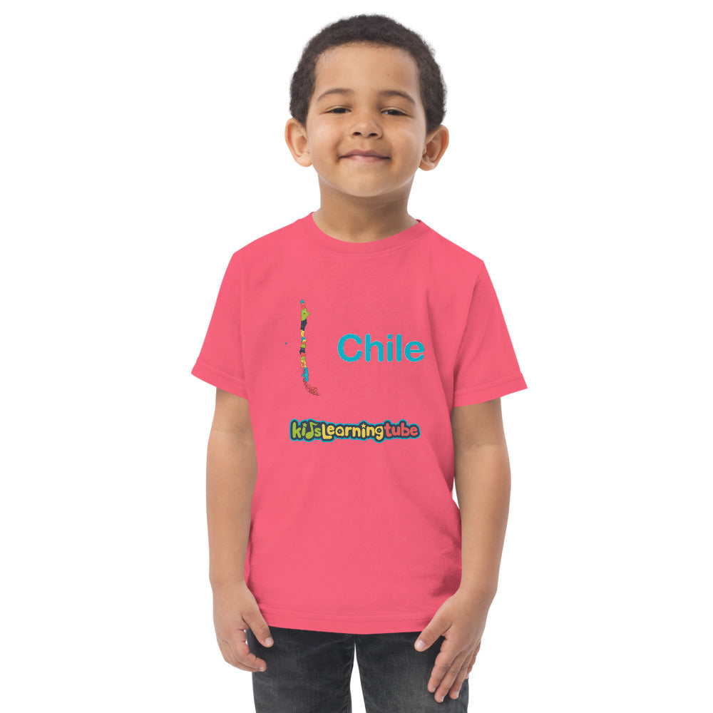 Chile - Toddler jersey t-shirt