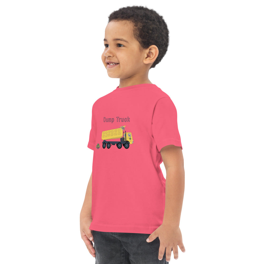 Dump Truck -Toddler jersey t-shirt