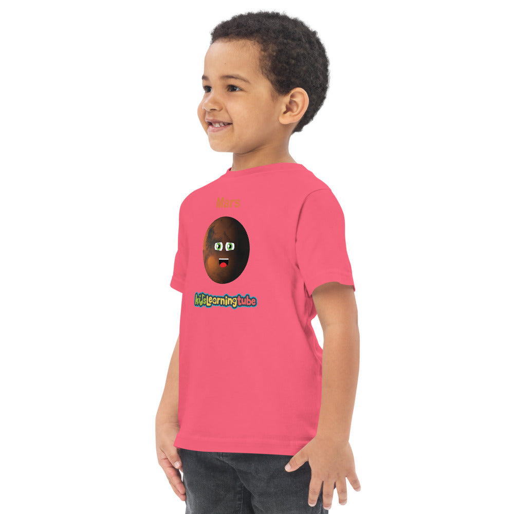 Mars Toddler jersey t-shirt – Kids Learning Tube