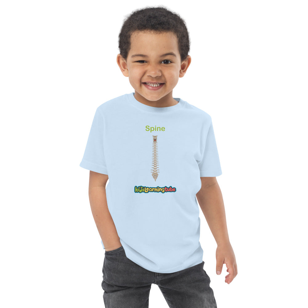 Spine - Toddler jersey t-shirt