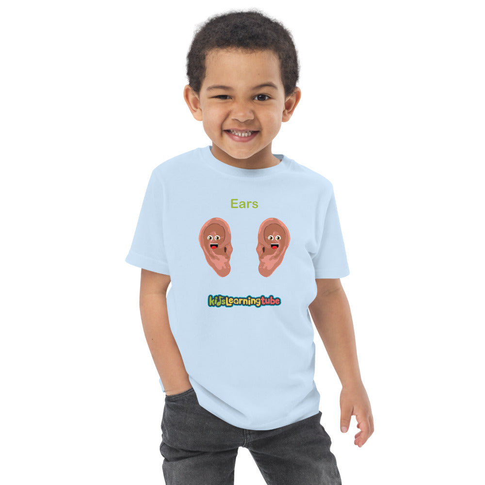 Ears - Toddler jersey t-shirt