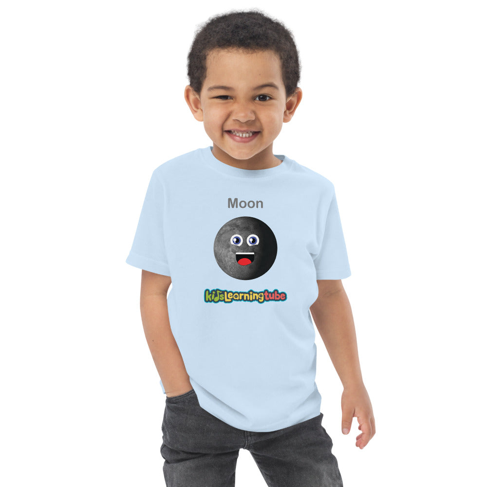 Moon - Toddler jersey t-shirt